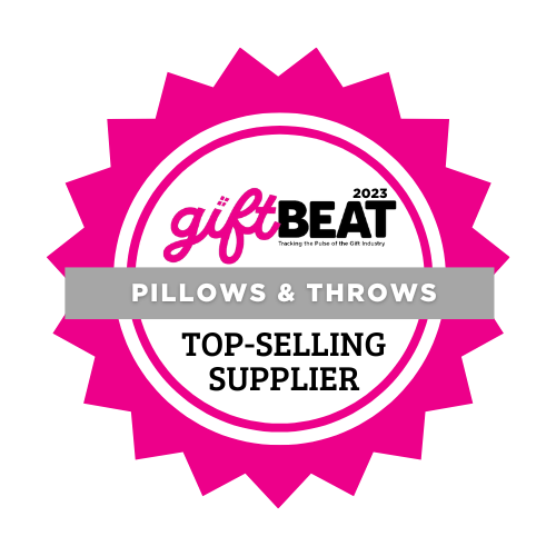 Named a Top 10 Vendor for Pillows & Throws