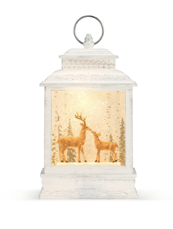 Lit Musical Deer Lantern