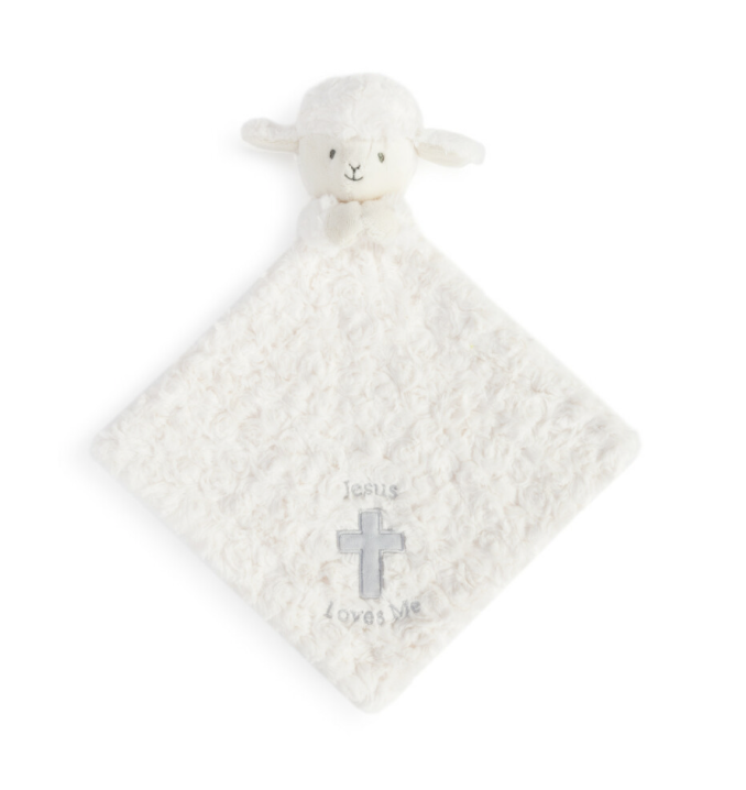 Lamb Rattle Blankie