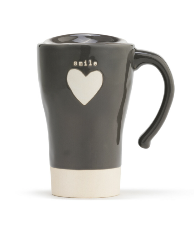 Smile Heart Travel Mug