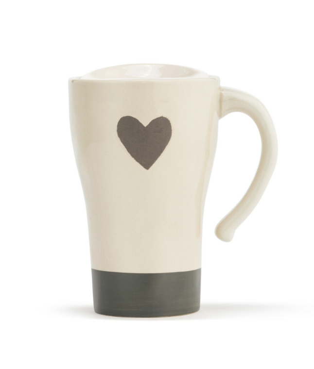 Warm Heart Travel Mug