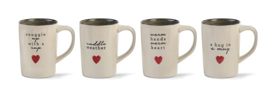 Cuddle Mugs - 4 Assorted