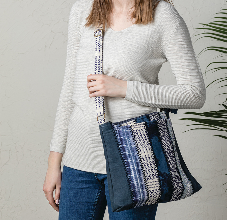 Your Journey Indigo Cross Body Bag