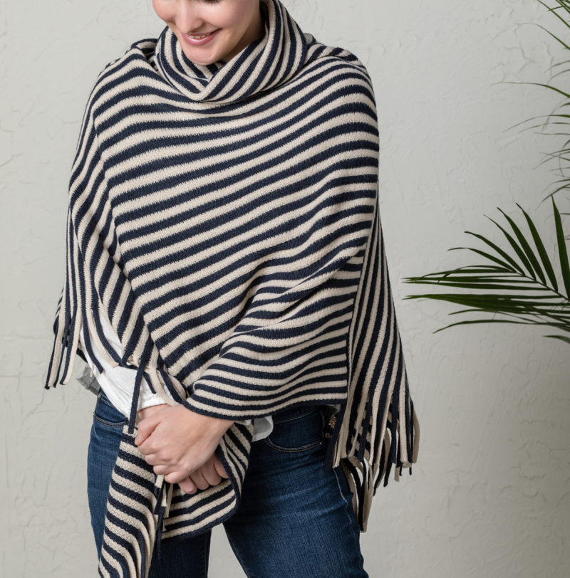 The new Cowl Neck Poncho