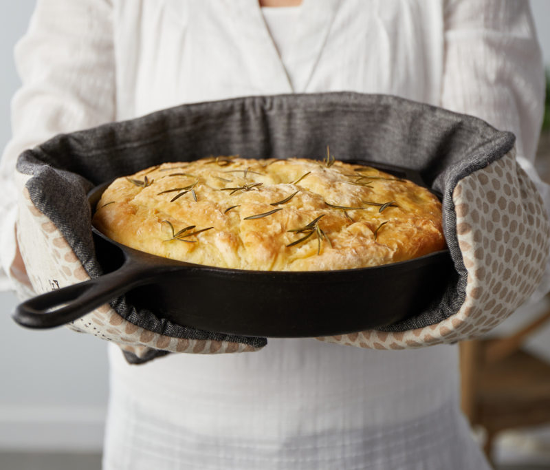 double oven mitt and trivet